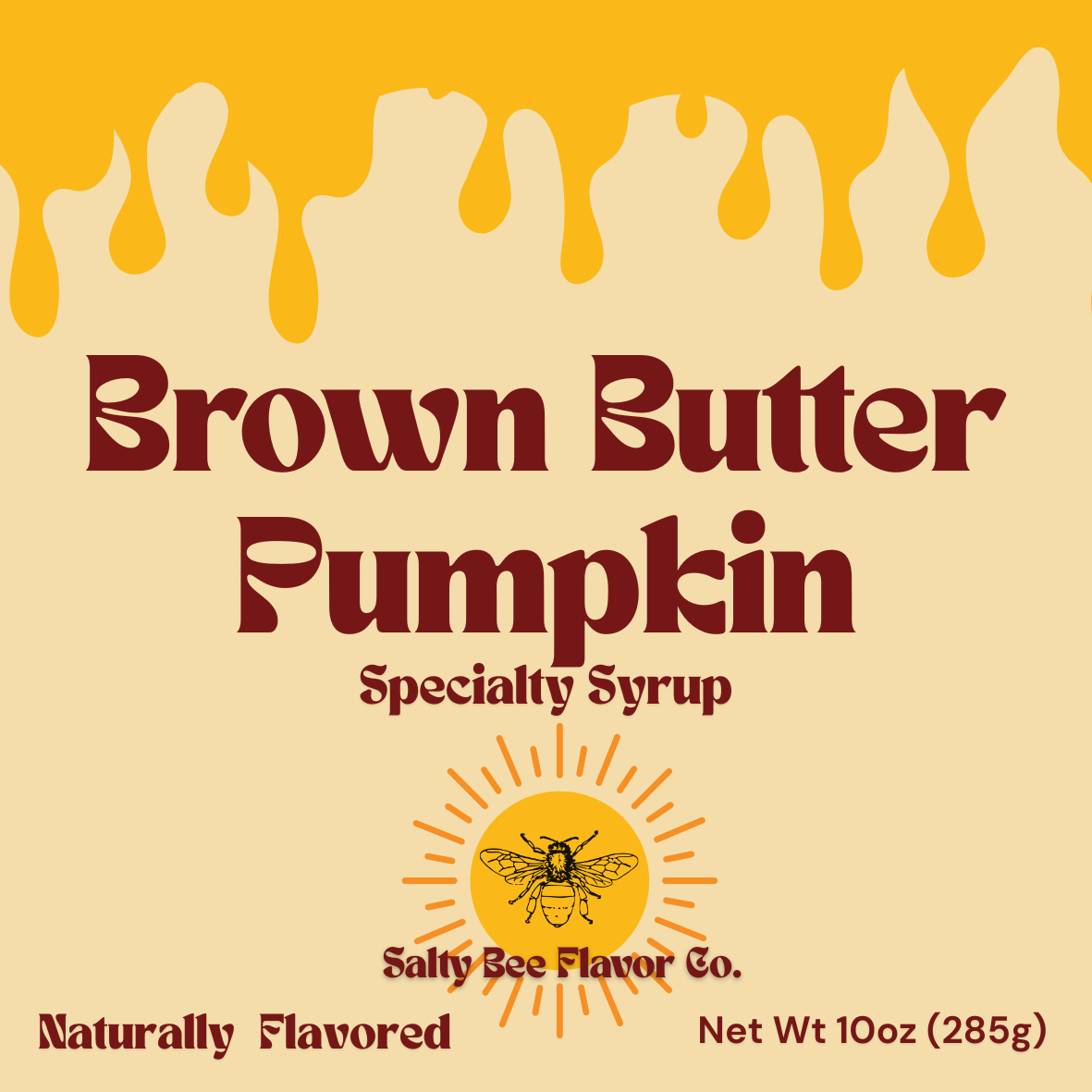 Brown Butter Pumpkin Syrup