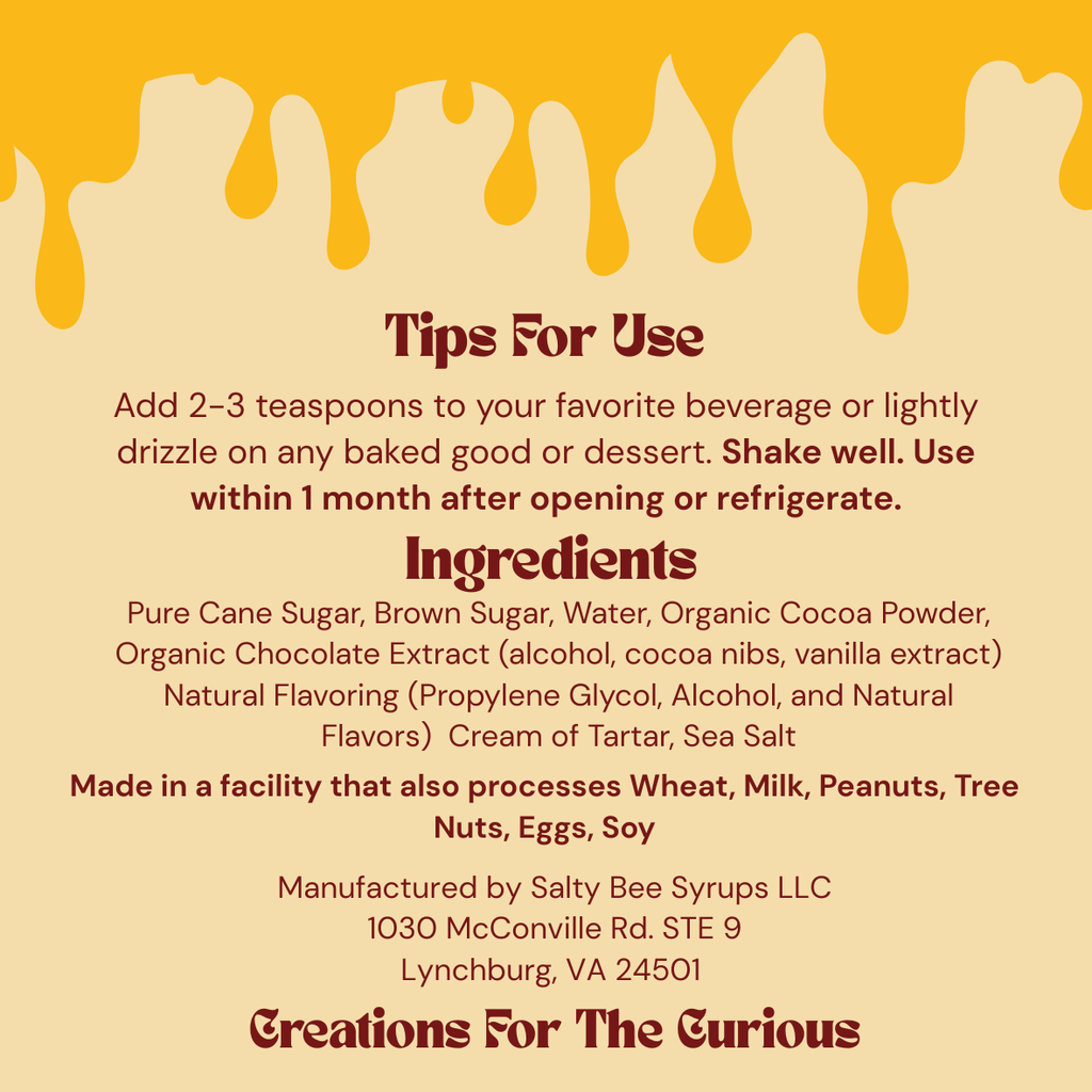 Chocolate Malt Syrup