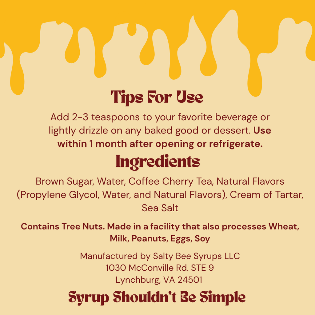 Coffee Cherry Syrup
