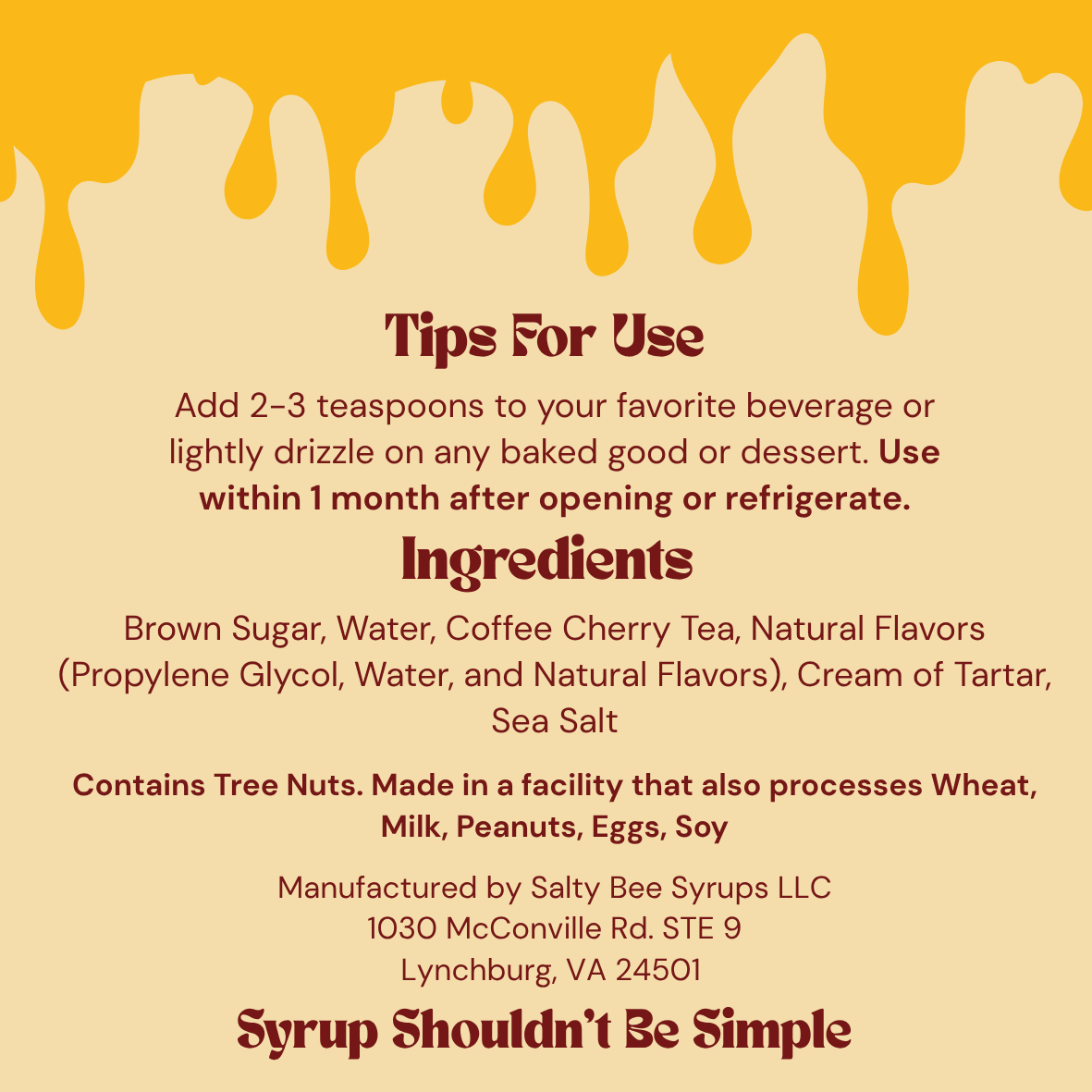 Coffee Cherry Syrup