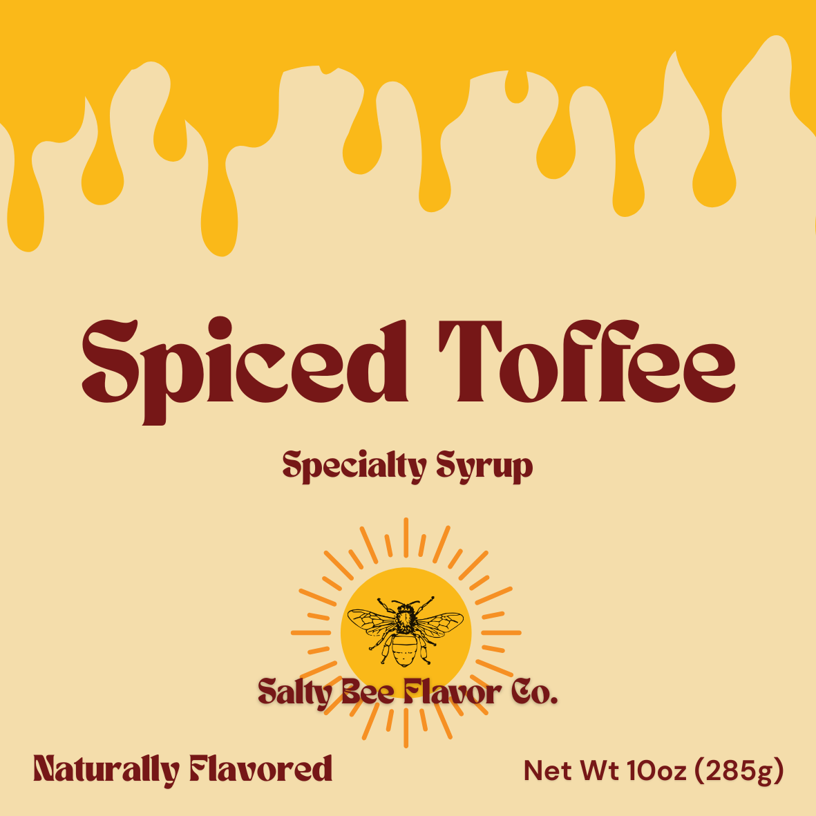 Spiced Toffee Syrup