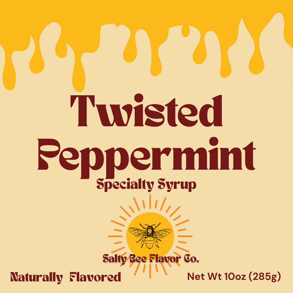Twisted Peppermint Syrup